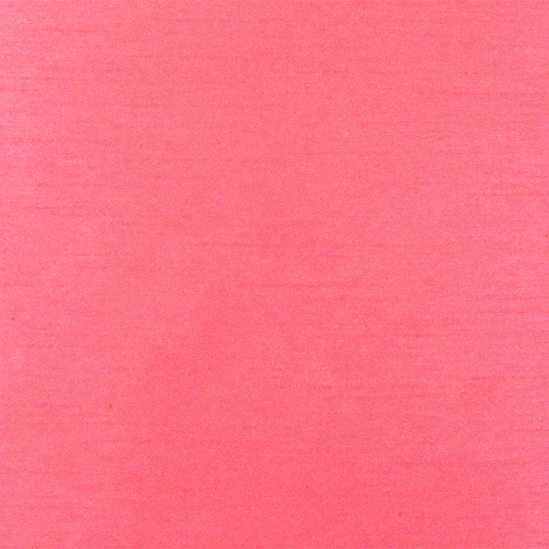 Hot Coral Pink Solid Poly Antique Satin Woven Fabric