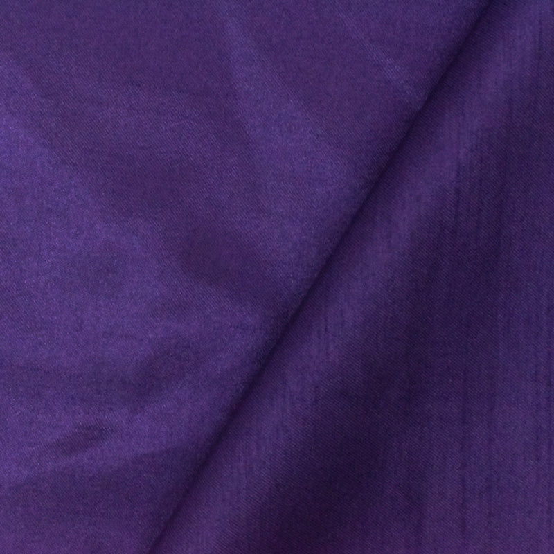 1 YD PC-Royalty Purple Solid Poly Antique Satin Woven Fabric
