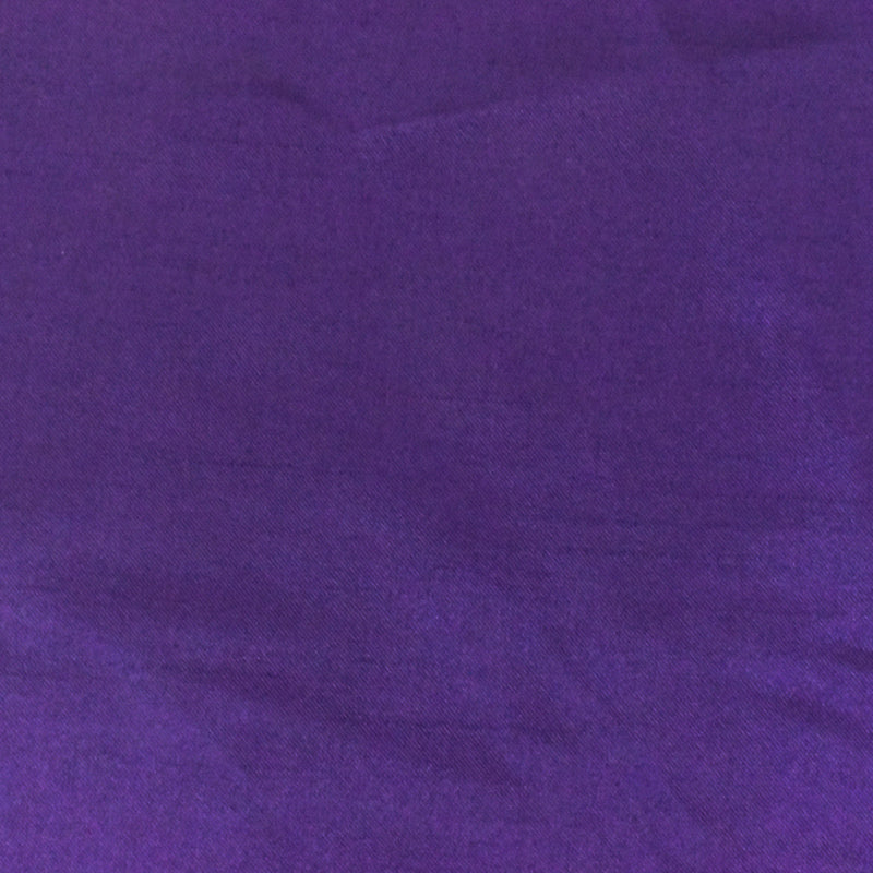 1 YD PC-Royalty Purple Solid Poly Antique Satin Woven Fabric