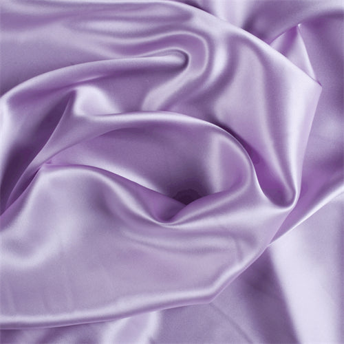 Runway Silks Lilac Silk Charmeuse Fabric - Reorderable