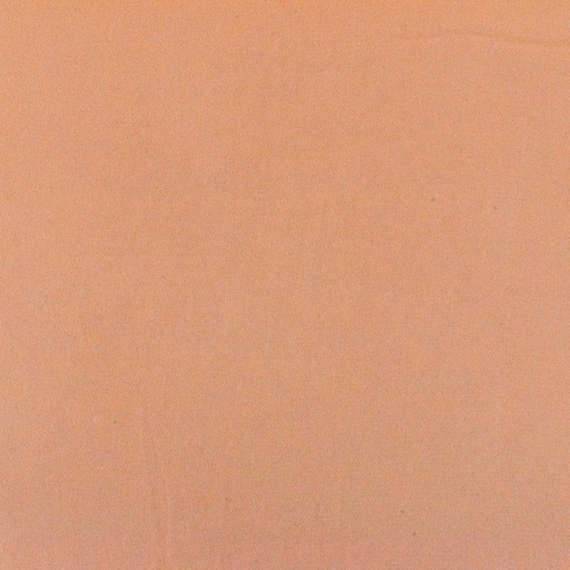 Peach Orange Solid Rayon Momie Crepe Woven Fabric