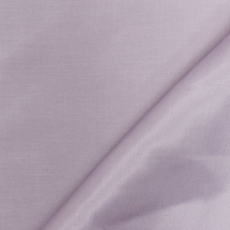 Light Moon Purple Solid Acetate Woven Fabric