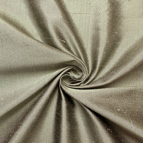 Iridescent Foam Green Silk Dupioni Fabric