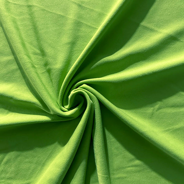 Lime Green ITY Jersey Knit Fabric