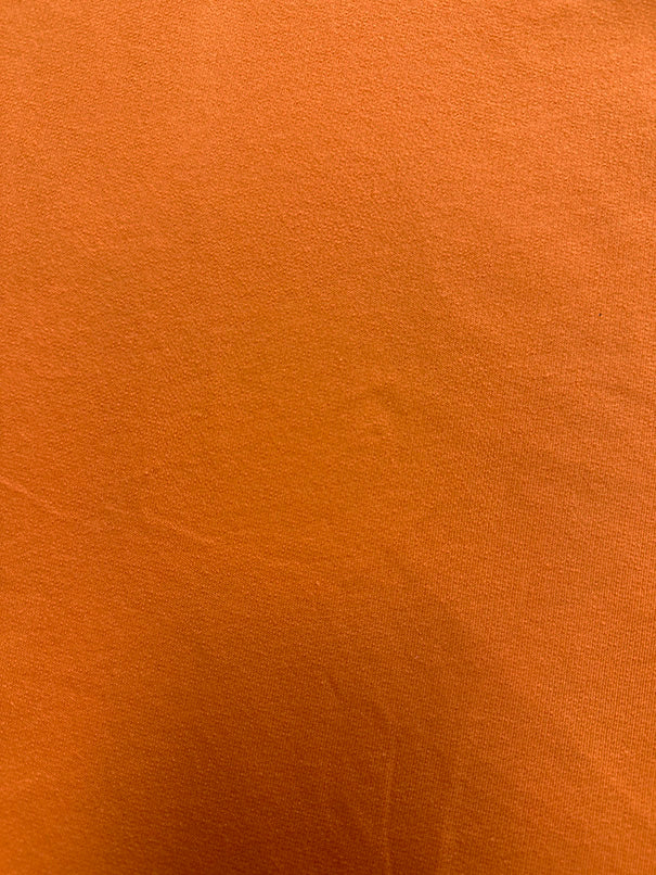 2 YD PC-Orange French Terry Knit Fabric