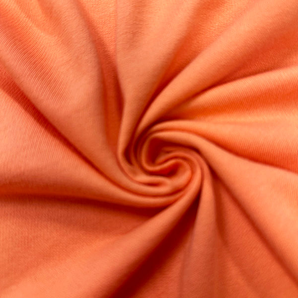 2 YD PC-Orange French Terry Knit Fabric