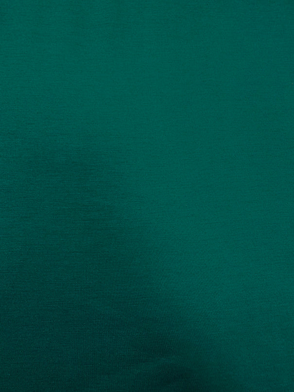 Hunter Green Solid Rayon Spandex Jersey Knit Fabric