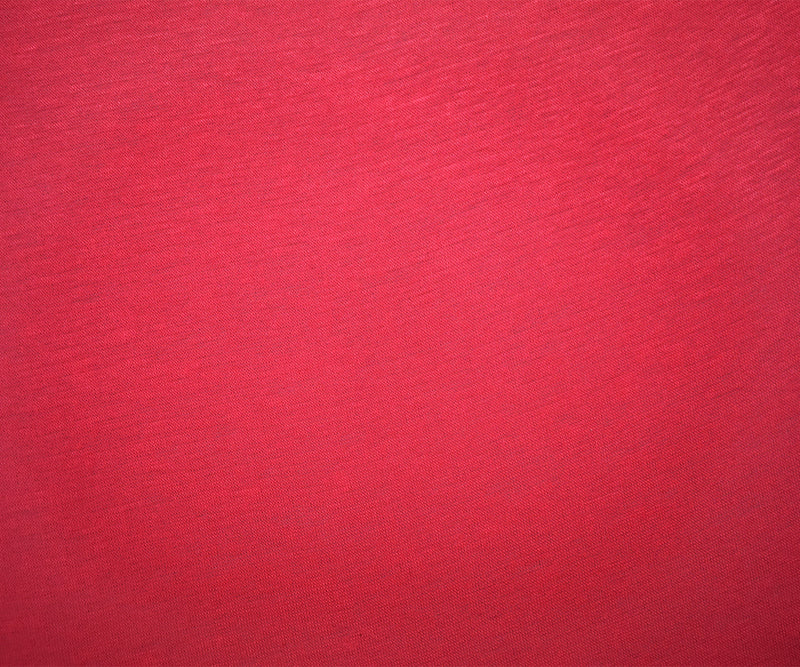 Red Rayon Stretch Spandex Semi Sheer Solid Jersey Knit Fabric