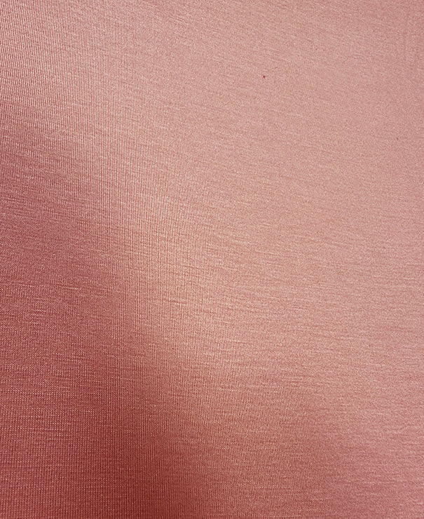 Peach Solid Rayon Spandex Jersey Knit Fabric