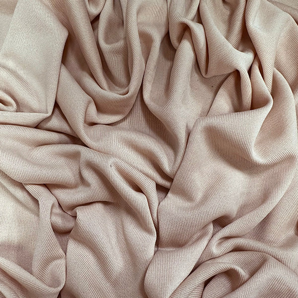 Peach ITY Jersey Knit Fabric