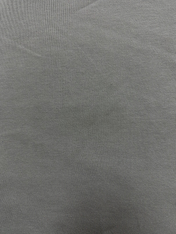 1 1/4 YD PC-Elephant Gray French Terry Knit Fabric