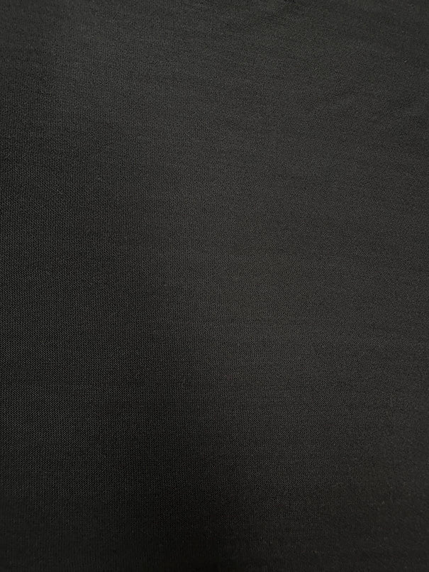Metal Gray Solid Rayon Spandex Jersey Knit Fabric