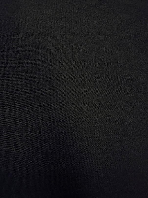 Dark Indigo Blue Solid Rayon Spandex Jersey Knit Fabric