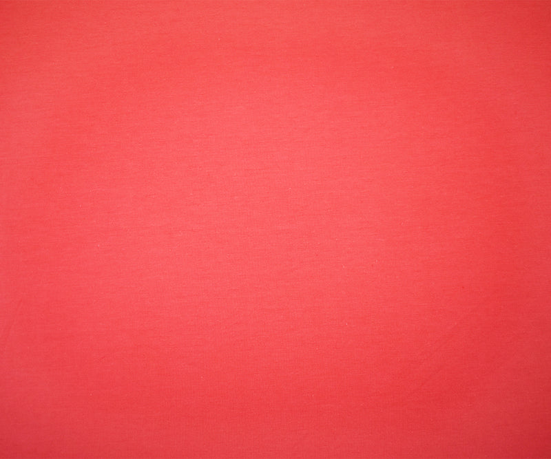 Pink Cotton Stretch Spandex Solid Jersey Knit Fabric