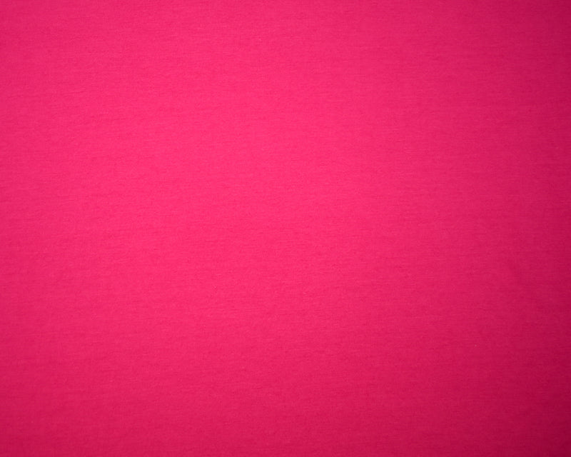 Pink Cotton Stretch Spandex Solid Jersey Knit Fabric