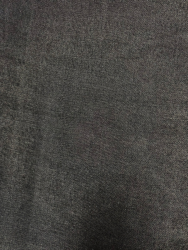 Black and Black Stretch Mesh Fabric