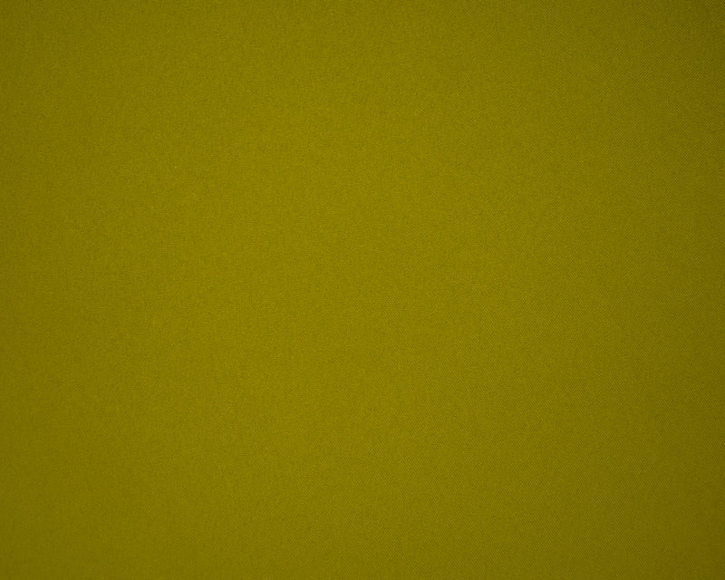 Green Poly Solid Basket Woven Fabric