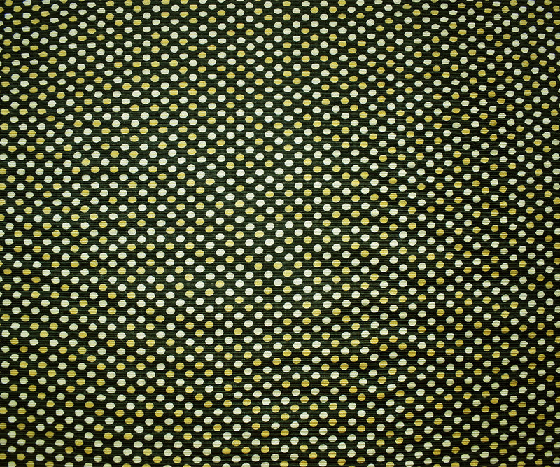 Green-Multi Poly Stretch Spandex Dot Print Pleated Interlock Knit Fabric