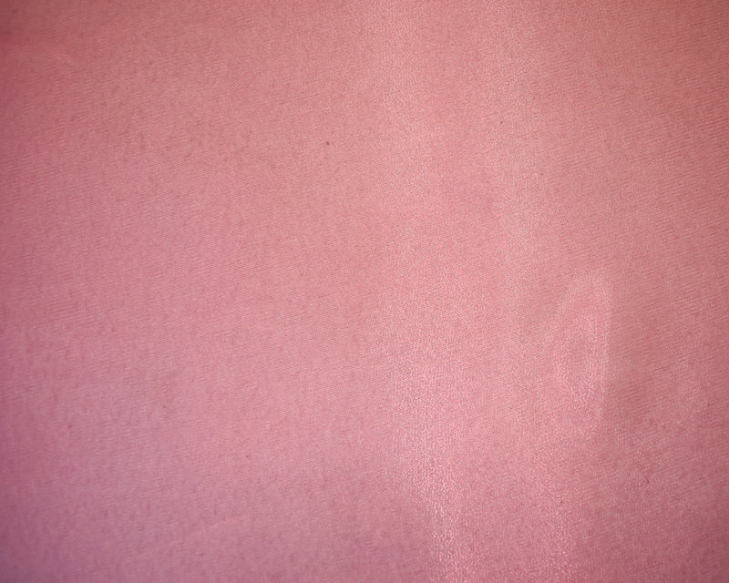 Pink Poly Solid Sparkle Organza Woven Fabric