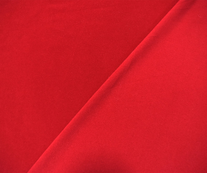 Red Poly Stretch Spandex ITY Jersey Knit Fabric