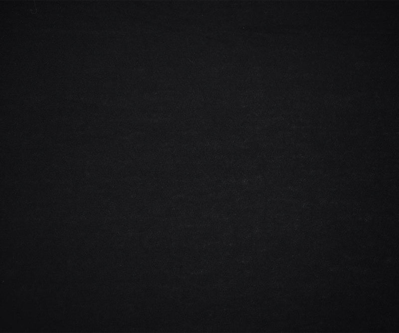 2 YD PC-Black Cotton Stretch Spandex Crepe Dobby Knit Fabric