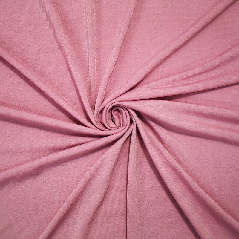 Pink Poly Stretch Spandex ITY Jersey Knit Fabric