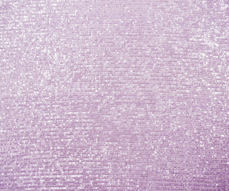 Lavender Nylon Blend Sequined Stretch Spandex Mesh Knit Fabric