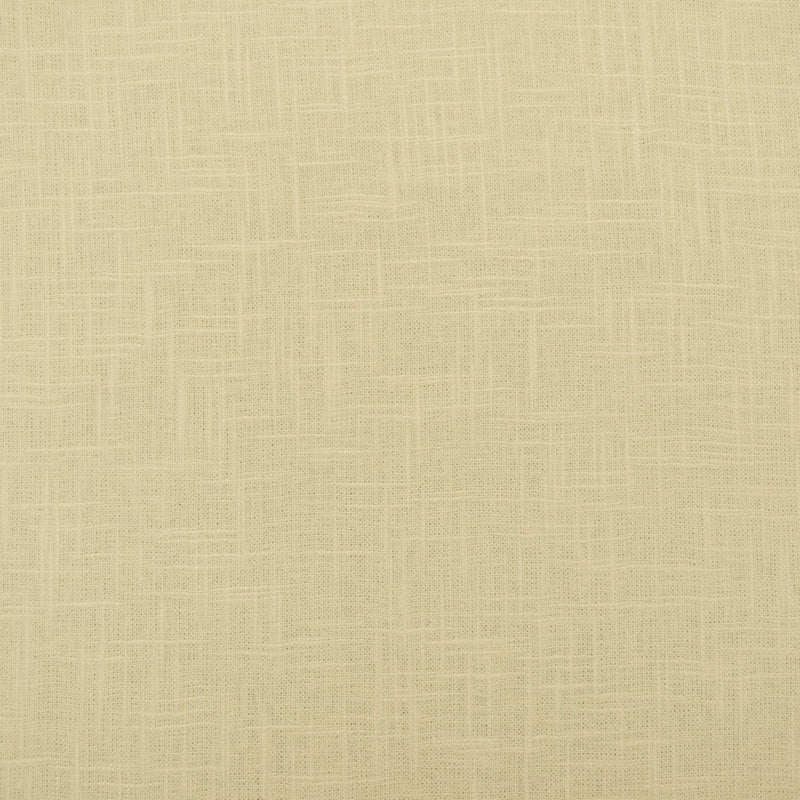 Beige Linen-Viscose Cross Hatch Slubbed Solid Hopsack Woven Fabric