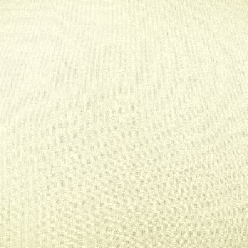 Off-White Linen Solid Woven Fabric