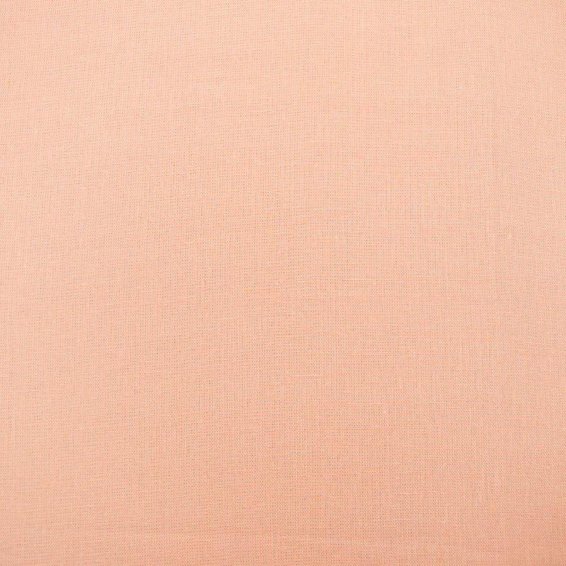 1 YD PC-Peach Linen Solid Woven Fabric