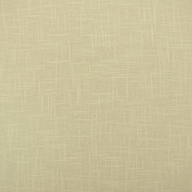 Natural Beige Linen-Viscose Cross Hatch Slubbed Solid Hopsack Woven Fabric