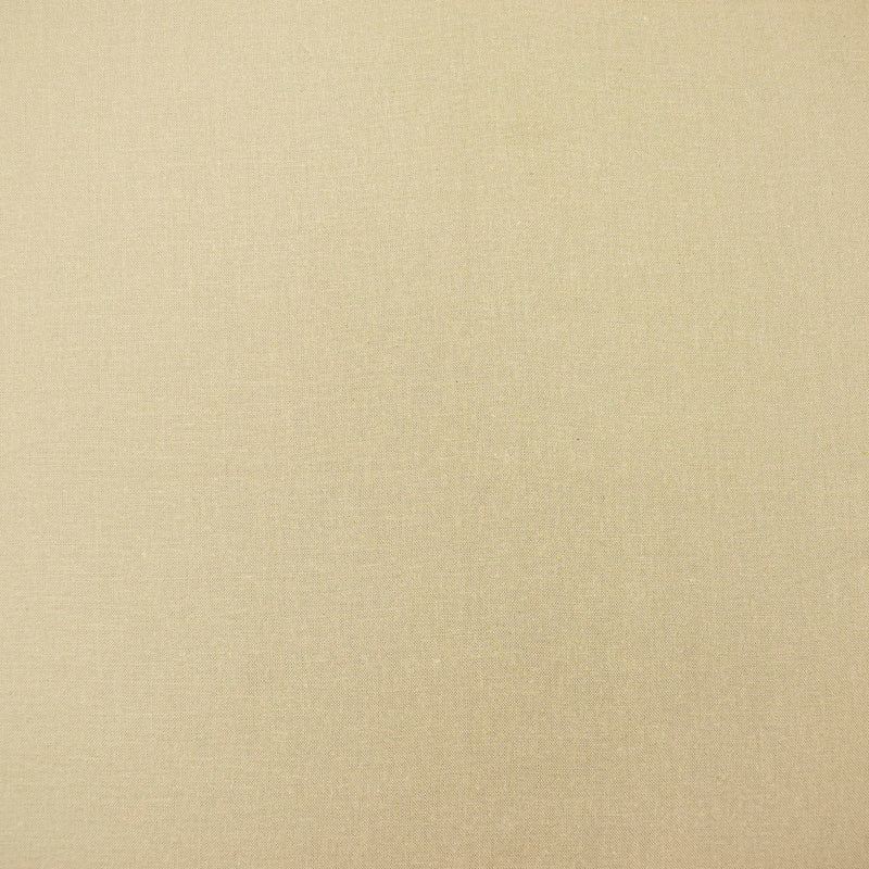 Natural Beige Viscose-Linen Solid Linen Look Woven Fabric