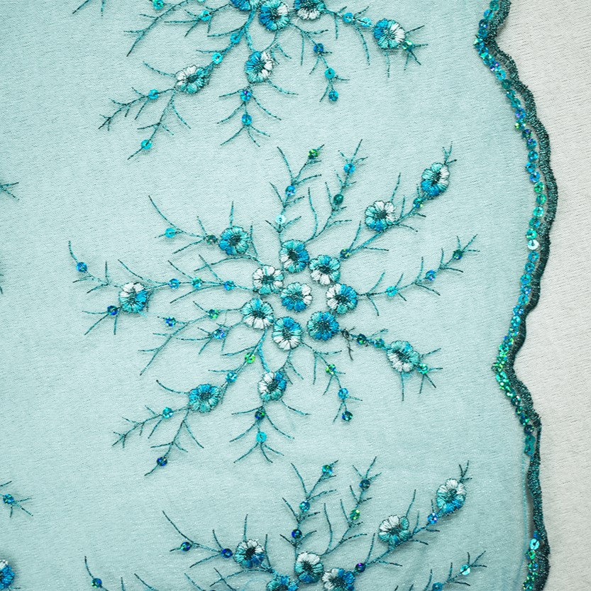 SALE - Sequin Fabric no bolts runway