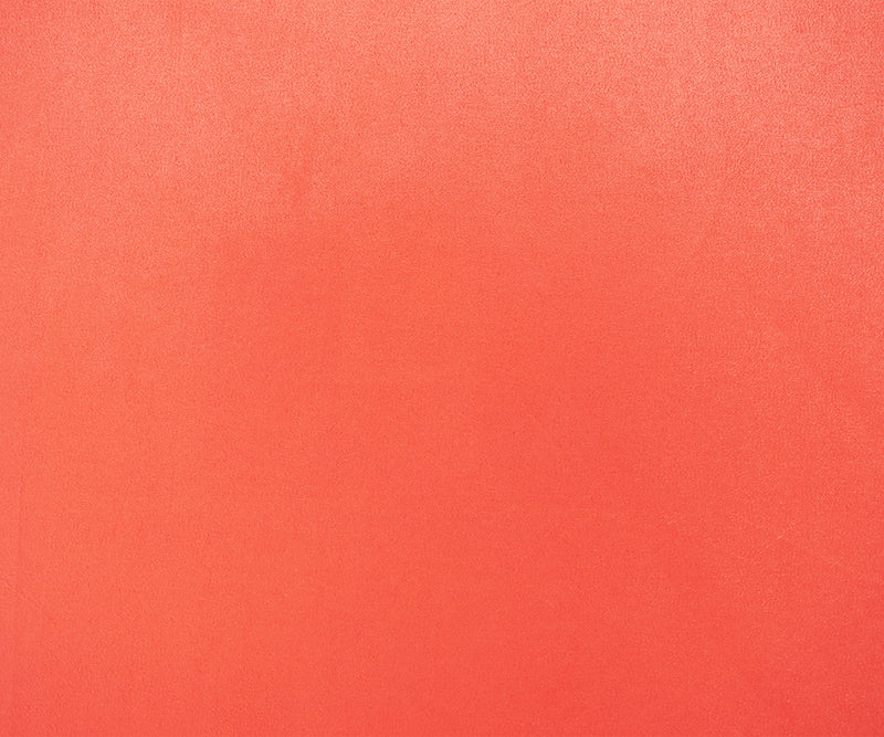 Neon Coral Orange Stretch Spandex Solid Microsuede Knit Fabric
