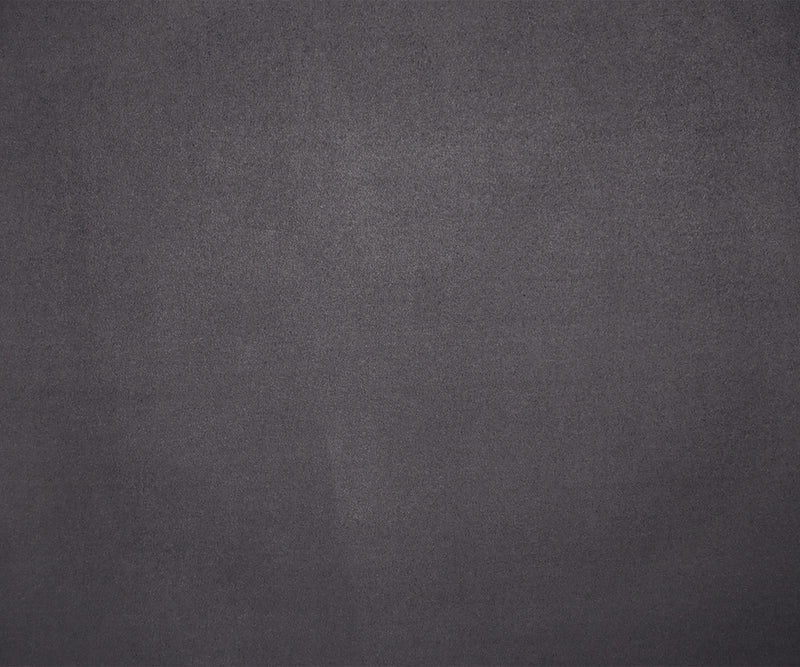 Gray Stretch Spandex Solid Microsuede Knit Fabric