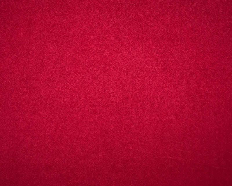 Red Stretch Spandex Solid Microsuede Knit Fabric