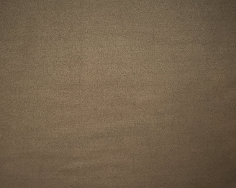 Brown Stretch Spandex Solid Microsuede Knit Fabric