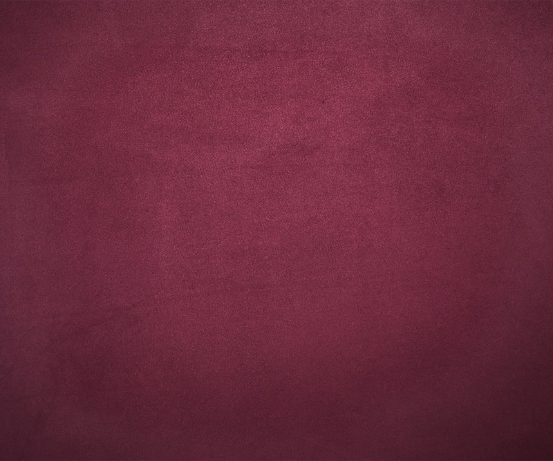 Deep Red Stretch Spandex Solid Microsuede Knit Fabric