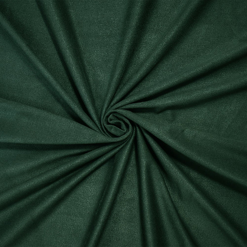 Green Stretch Spandex Solid Microsuede Knit Fabric