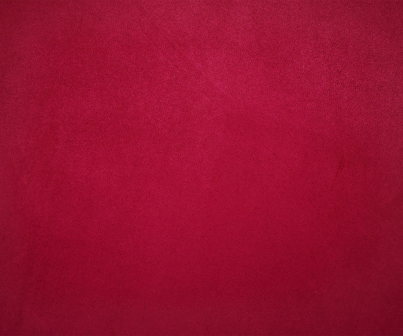 Red Stretch Spandex Solid Microsuede Knit Fabric