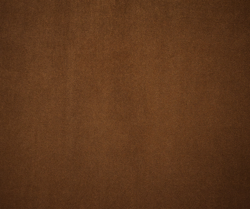 Brown Stretch Spandex Solid Microsuede Knit Fabric