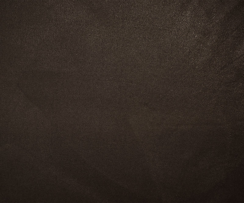 1 5/8 YD PC-Deep Brown Stretch Spandex Solid Microsuede Knit Fabric