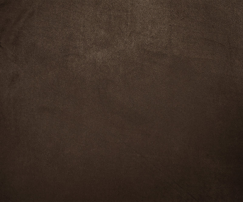 Dark Brown Stretch Spandex Solid Microsuede Knit Fabric