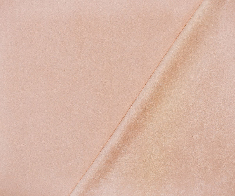 Light Pink Stretch Spandex Solid Microsuede Knit Fabric