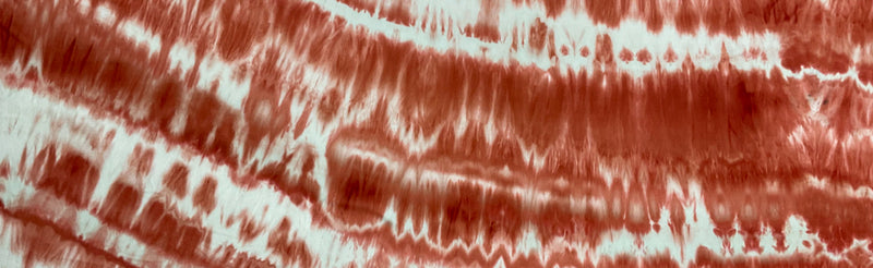 5 YD PC-Orange-Multi Poly Stretch Spandex Tie Dye Double Brushed Jersey Knit Fabric