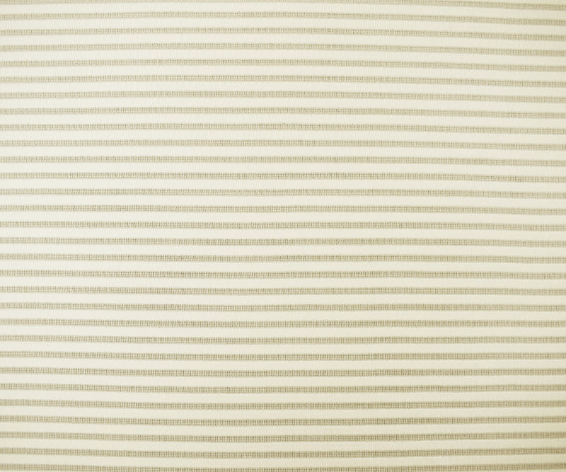 Ivory Poly Blend Stretch Stripe Knit Fabric