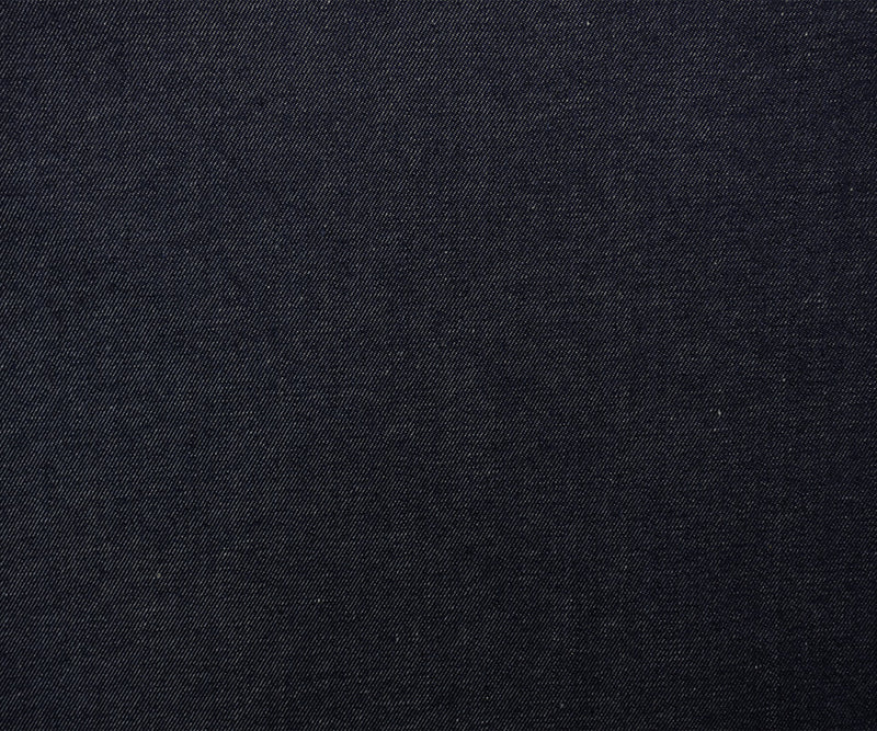 Blue-Ivory 11 oz. Cotton Blend Stretch Denim Twill Woven Fabric