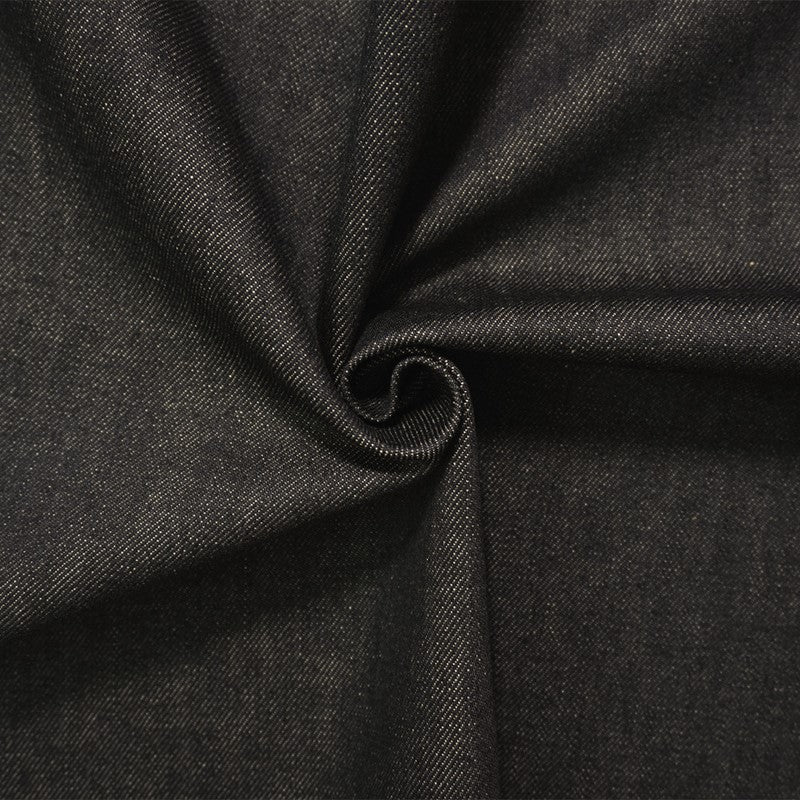 Blue 12 oz. Famous Denim Co. Cotton Stretch Denim Twill Woven Fabric