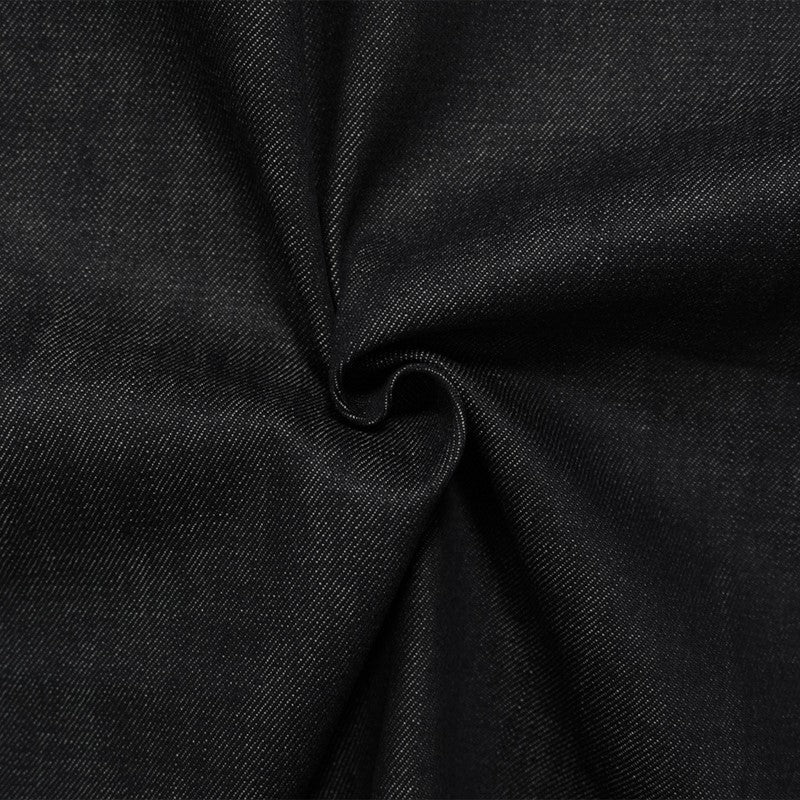 Dark Night Navy 11 oz. Cotton Denim Twill Woven Fabric