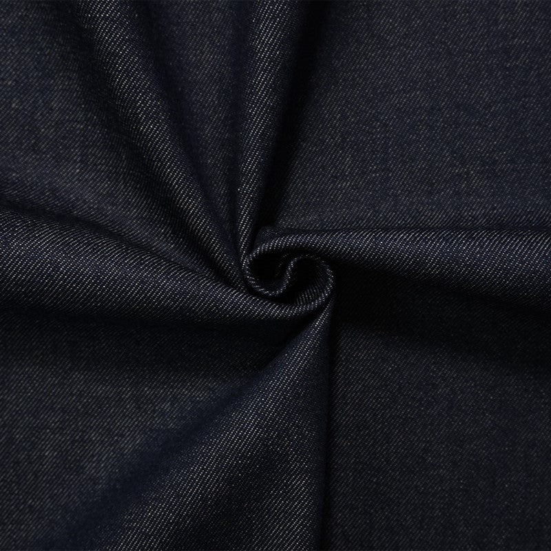 Navy Blue 12 oz. Cotton Denim Twill Woven Fabric